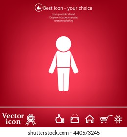 Man - vector icon