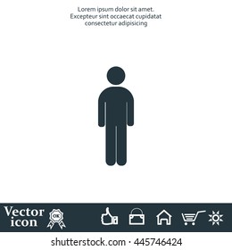 Man - vector icon