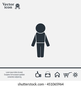 Man - vector icon
