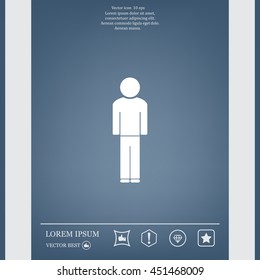 Man - vector icon