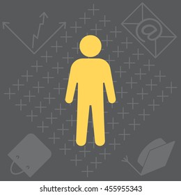 Man - vector icon