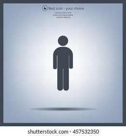 Man - vector icon