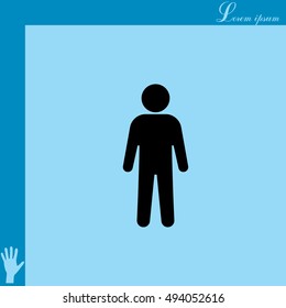Man - vector icon