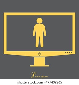 Man - vector icon