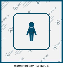 Man - vector icon