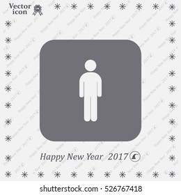 Man - vector icon