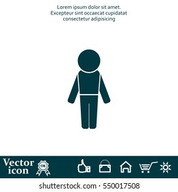 Man - vector icon