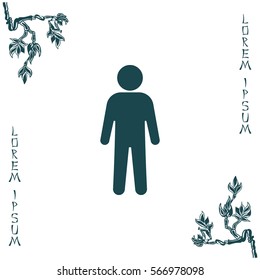 Man - vector icon