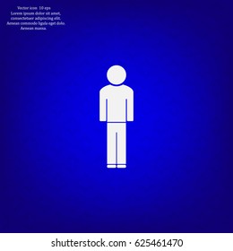 Man - vector icon