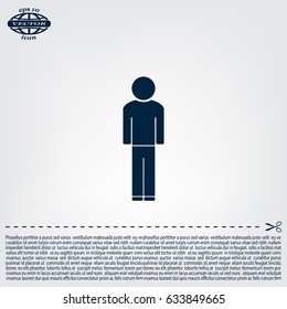 Man - vector icon