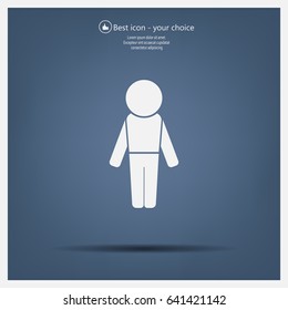 Man - vector icon