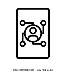 Ícone de vetor man. sinal de ilustração de conta. símbolo do usuário. logotipo da pessoa.