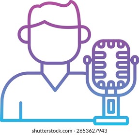 Ícone de vetor man. Pode ser usado para impressão, aplicativos móveis e da Web.