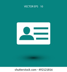 man vector icon, flat design best vector icon