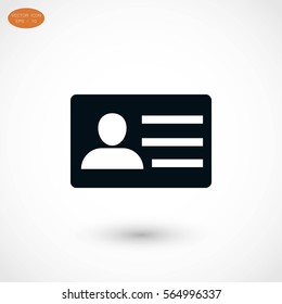 man vector icon, flat design best vector icon