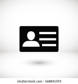 man vector icon, flat design best vector icon