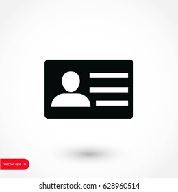 man vector icon, flat design best vector icon