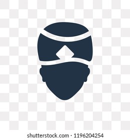 Man vector icon isolated on transparent background, Man transparency concept can be used web and mobile