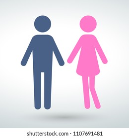 Man vector icon isolated vector icon people.