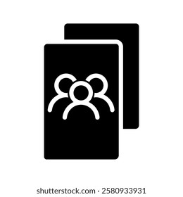 Man vector icon set. account illustration sign collection. user symbol. person logo.