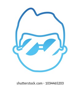 man vector illustration
