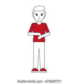 Man vector illustration