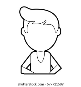 man vector illustration