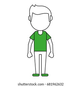 man vector illustration