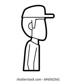 man vector illustration