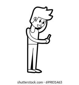 man vector illustration