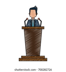 man vector illustration