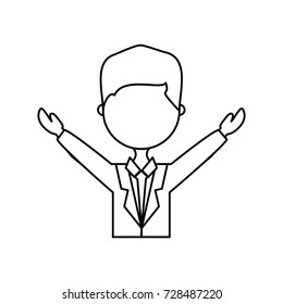 man  vector illustration