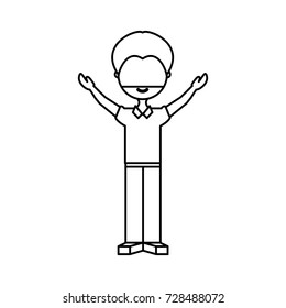 man  vector illustration