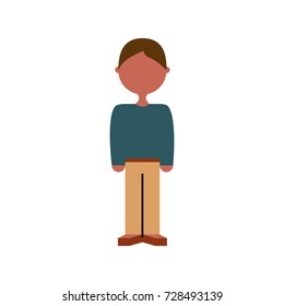 man vector illustration