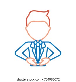 man  vector illustration