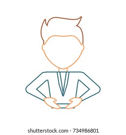 man  vector illustration