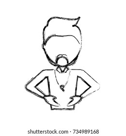 man  vector illustration