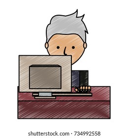 man vector illustration