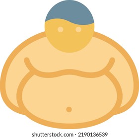 ilustración man Vector en un fondo transparente. Símbolos de calidad superior. Iconos vectoriales de color de línea para el concepto y el diseño gráfico. 
