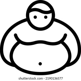 man Vector illustration on a transparent background. Premium quality symmbols. Thin line vector icons for concept and graphic design.