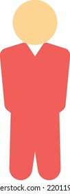 man Vektor-Illustration auf transparentem Hintergrund.Hochwertige Symbole.Schlagt Vektorsymbol für Konzept und Grafikdesign.