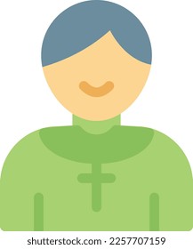 man Vector illustration on a transparent background. Premium quality symmbols. Line Color vector icons for concept and graphic design.