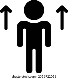 man-Vektorgrafik auf transparentem Hintergrund.Hochwertige Symbole.Glyphen-Vektorsymbol für Konzept und Grafikdesign. 
