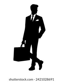 Colección grande de silueta vectorial de Man