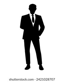 Man Vector Silhouette Large Collection