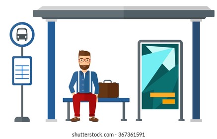 1,363 Businessman Waiting Bus Images, Stock Photos & Vectors | Shutterstock