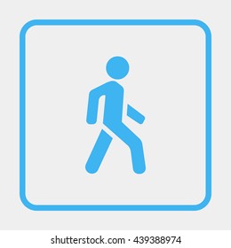 Man Walk Icon.