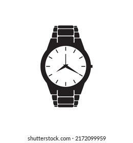 Man watch symbol icon vector logo design