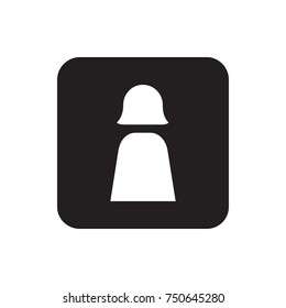 man WC icon illustration isolated vector sign symbol