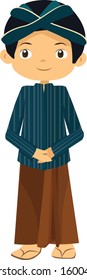 Man Wear Java Traditional Dress